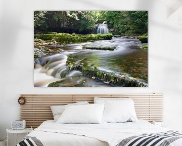 West Burton Falls, Yorkshire, Engeland van Markus Lange