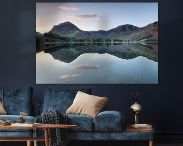 Buttermere Lake, Lake District, Engeland,