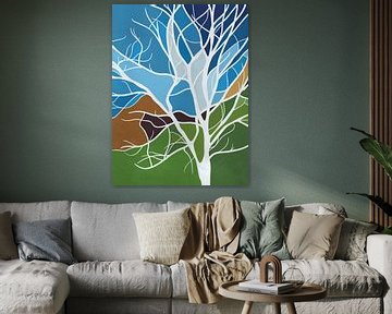 Colorful tree by Color Square