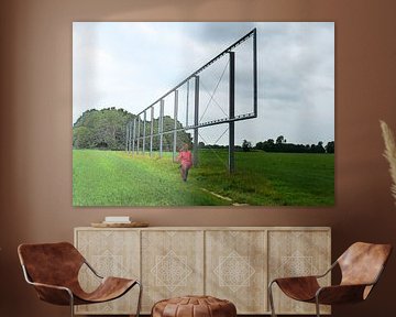 Hiking trail into fairyland