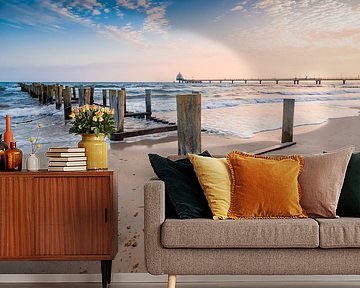 Sunrise in Zingst by Martin Wasilewski