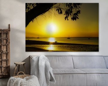 Sunset Fraser Island by Ivo de Rooij