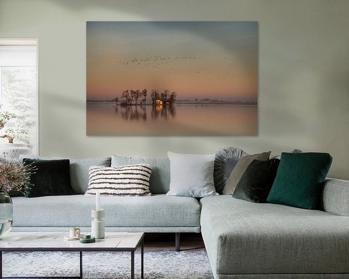 Sfeerimpressie: Eiland in de opgaande zon van Piet Haaksma