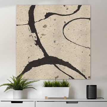 Contemporary Scroll Square IV, Chris Paschke by Wild Apple