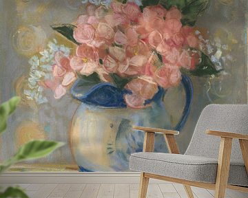 rosa Pelargonien, Carol Rowan von Wild Apple