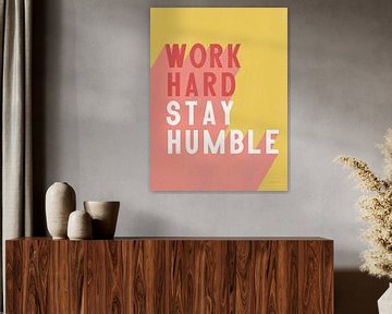 Work Hard Stay Humble Crop, Becky Thorns by Wild Apple