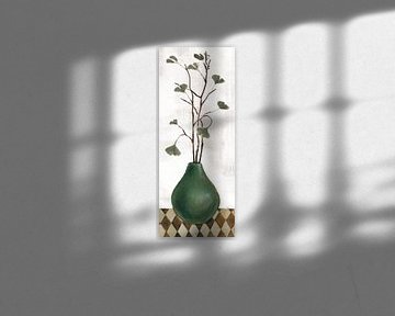 Zen Panel I auf Weiß, Silvia Vassileva von Wild Apple