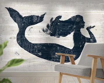 Driftwood Coast IX Blue, Sue Schlabach van Wild Apple