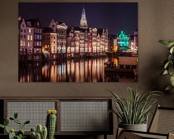 Damrak Amsterdam von Alex van der Aa