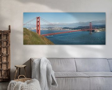 Golden Gate bridge, San Francisco by Bas Wolfs