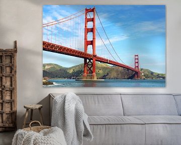 Golden Gate Bridge in San Francisco, California, USA van Henny Hagenaars