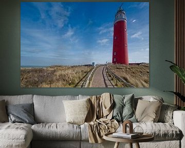 Lighthouse of Eierland, Texel by Wim van der Geest