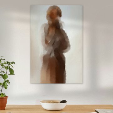 abstract portrait by Carla Van Iersel