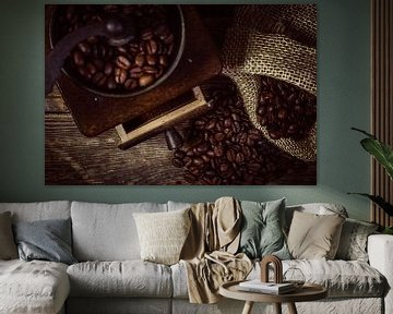 Frischen Kaffee mahlen von Oliver Henze
