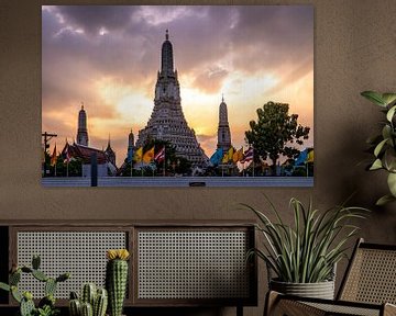 Le temple Wat Arun à Bangkok, Thaïlande sur Twan Bankers