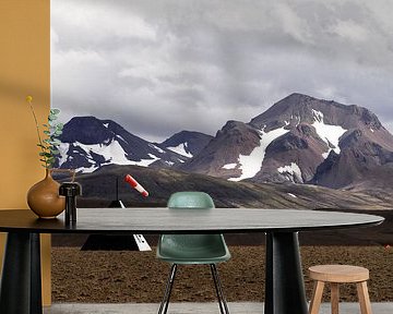 Startbaan voor de bergketen