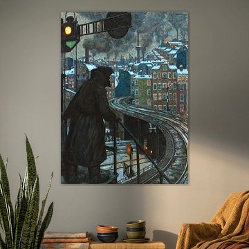 Workers' City - Hans Baluschek, 1920 by Atelier Liesjes