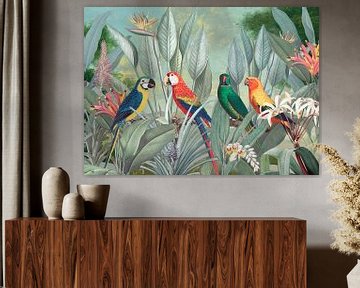 Birds in Paradise by Marja van den Hurk