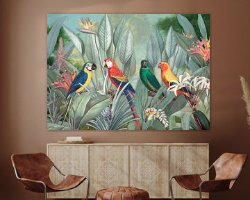 Birds in Paradise - 3D van Marja van den Hurk