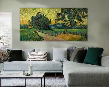 Paysage au crépuscule, Vincent van Gogh
