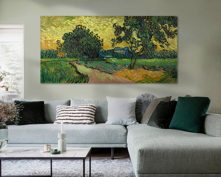 Beispiel: Landschaft in der Dämmerung, Vincent van Gogh