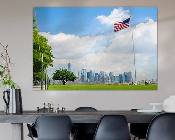 Skyline of New York from Ellis Island by PHOTORIK