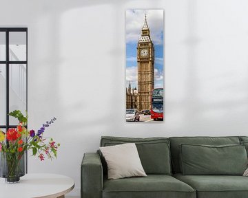 Elizabeth Tower | Vertical Panorama by Melanie Viola