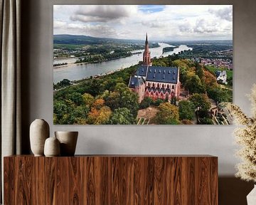 St. Rochus Chapel, Bingen on the Rhine (08.2020) by menard.design - (Luftbilder Onlineshop)