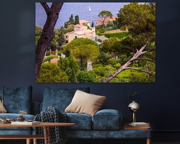 Villa's in Cap Ferrat aan de Côte d'Azur van Werner Dieterich