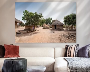 Typical African village by Ellis Peeters