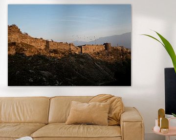 Mauer in Gjirokaster, Albanien von Ellis Peeters