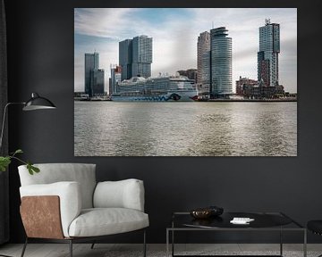 Skyline van Rotterdam van vdlvisuals.com
