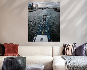 Binnenvaart door Rotterdam van vdlvisuals.com