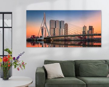 Rotterdam skyline van Photo Wall Decoration