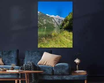 Blick auf den Königssee im Berchtesgadener Land