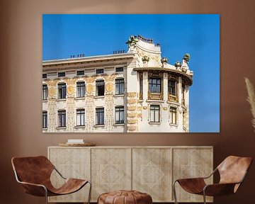 Weense rijtjeshuizen van Otto Wagner in Wenen