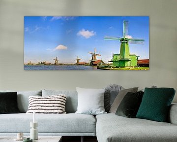 Windmills of Zaanse Schans by Günter Albers