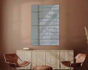 Witte muur, licht en schaduwspel | minimalistisch en simpel | mindful fotografie