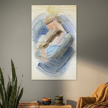 Embracing II, Oskar Schlemmer, 1942 by Atelier Liesjes