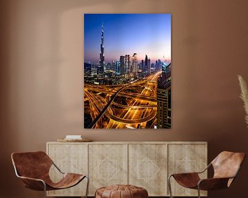 Burj Khalifa Dubaï sur Michael Blankennagel