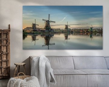 Zaanse Schans by Photo Wall Decoration