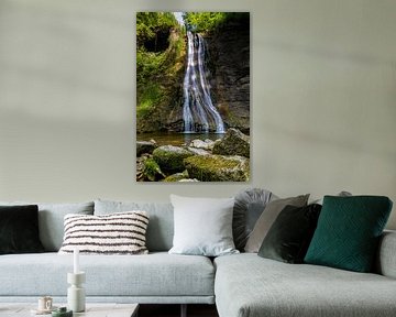 Schleifenbach Waterfall by Erwin Martin