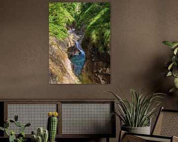 Die Almbachklamm im Berchtesgadener Land