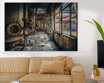 Abandoned power plant of a steelworks. by Karl Smits