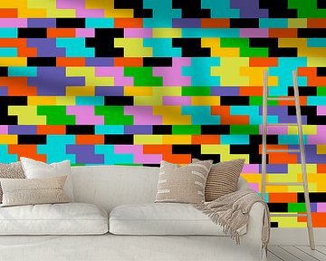 Wand der Farben von Harry Hadders
