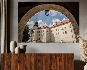 pieskowa castle in Poland