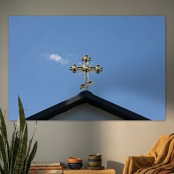 wooden mosque of the Tartar in the east of Poland