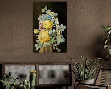 Meisje met de Parel - The Yellow Roses Edition II van Marja van den Hurk