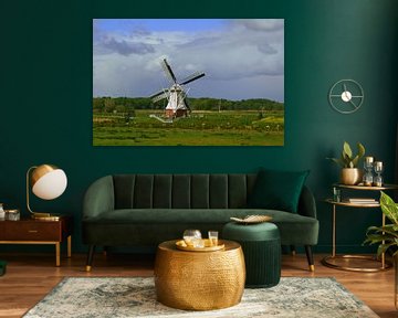 Hollandse molen / Dutch windmill van Joyce Derksen
