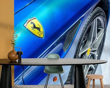 Ferrari California T convertible sports car detail by Sjoerd van der Wal Photography